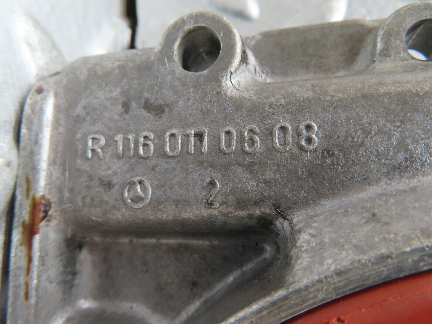 17732 Mercedes-Benz W116 450SEL Crankshaft Rear Sealing Cover 1160110608