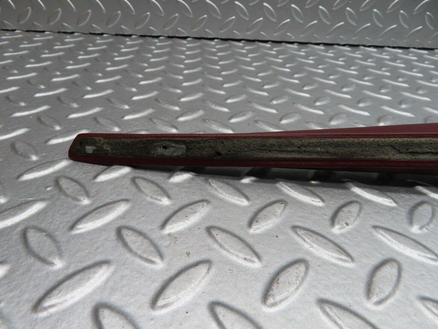 21423 Mercedes-Benz W126 300SE Rear Right Door Interior Trim Burgundy Red
