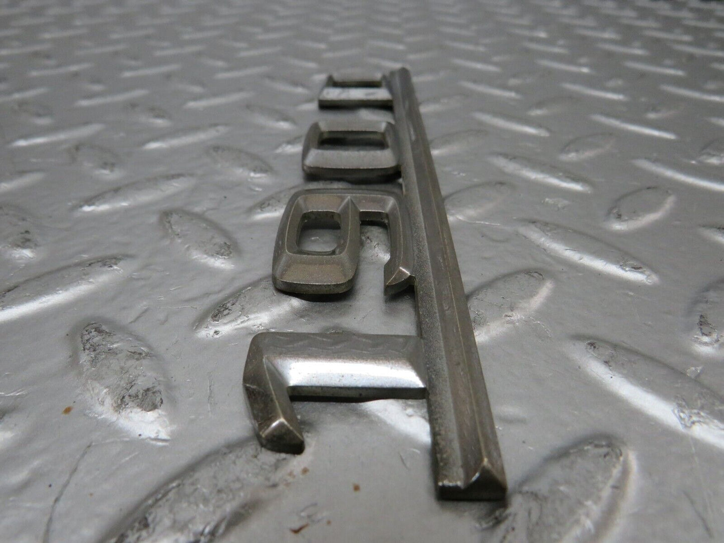 25199 Mercedes-Benz W201 190D Trunk Badge Emblem