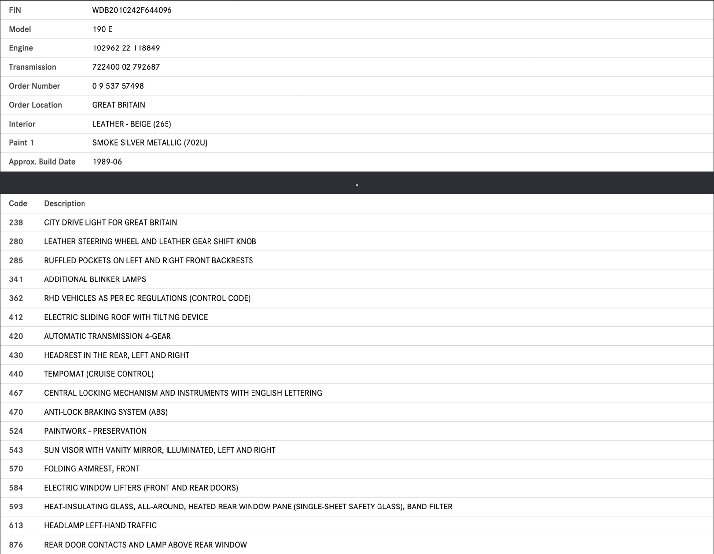 36790 Mercedes-Benz W201 190E 2.0L Power Steering Pump Bracket 1022361030