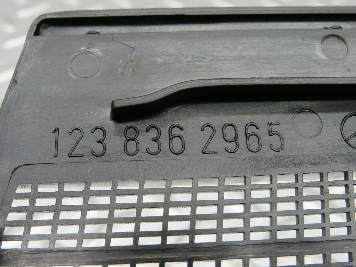 24018 Mercedes-Benz W123 280E Air Intake Grill Left Side 1238362965