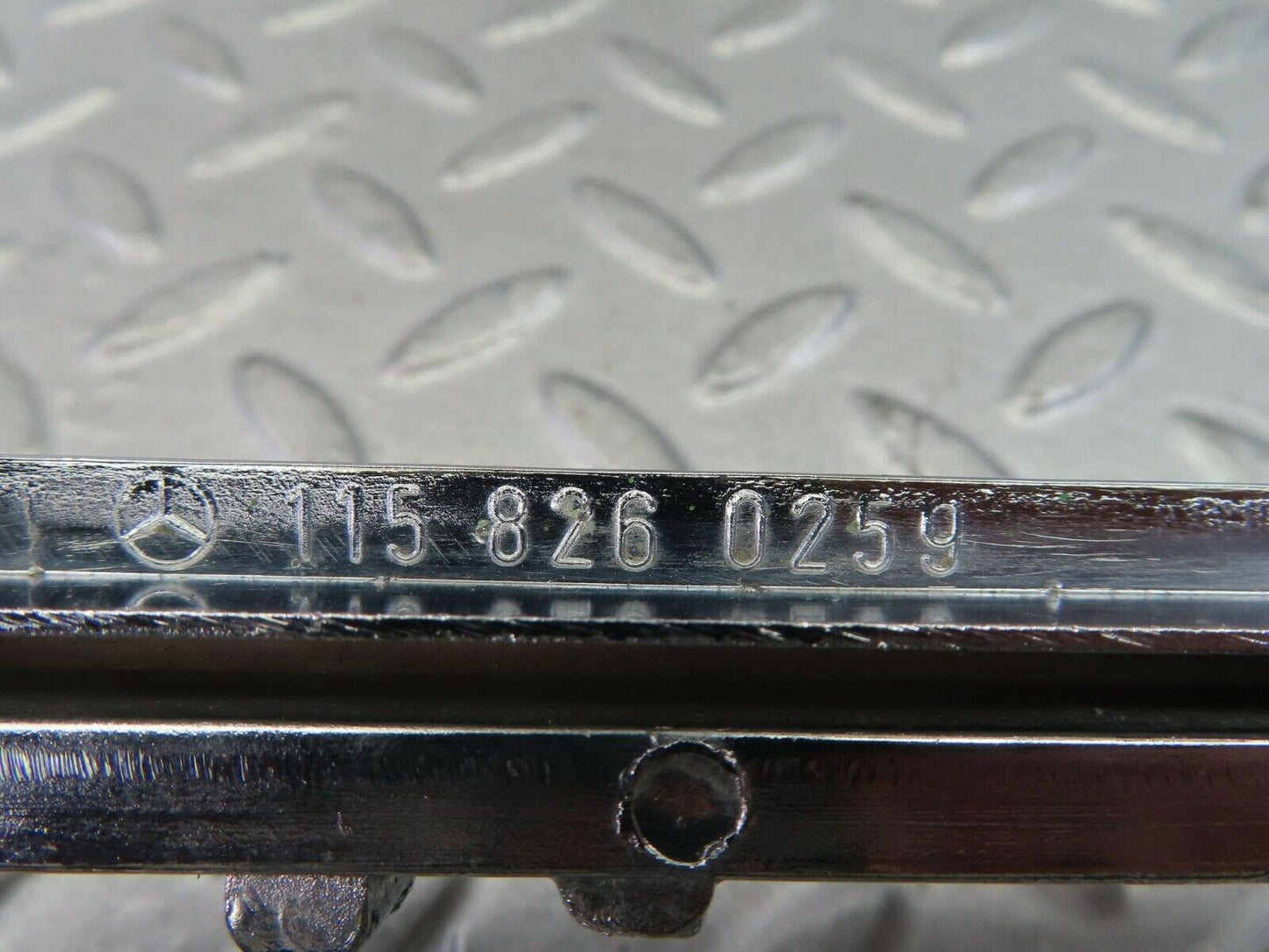 8512 Mercedes-Benz W115 Tail Light Chrome Frame Right 1158260259