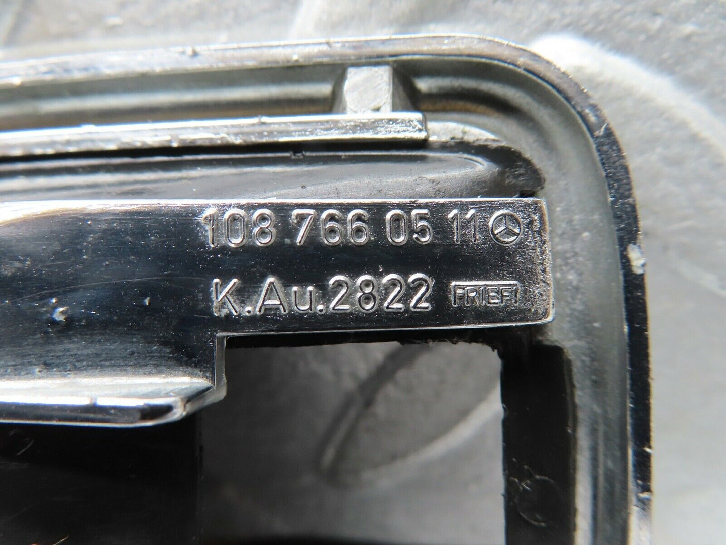 19162 Mercedes-Benz W123 300D Chrome Frame For Door Opener Left 1087660511
