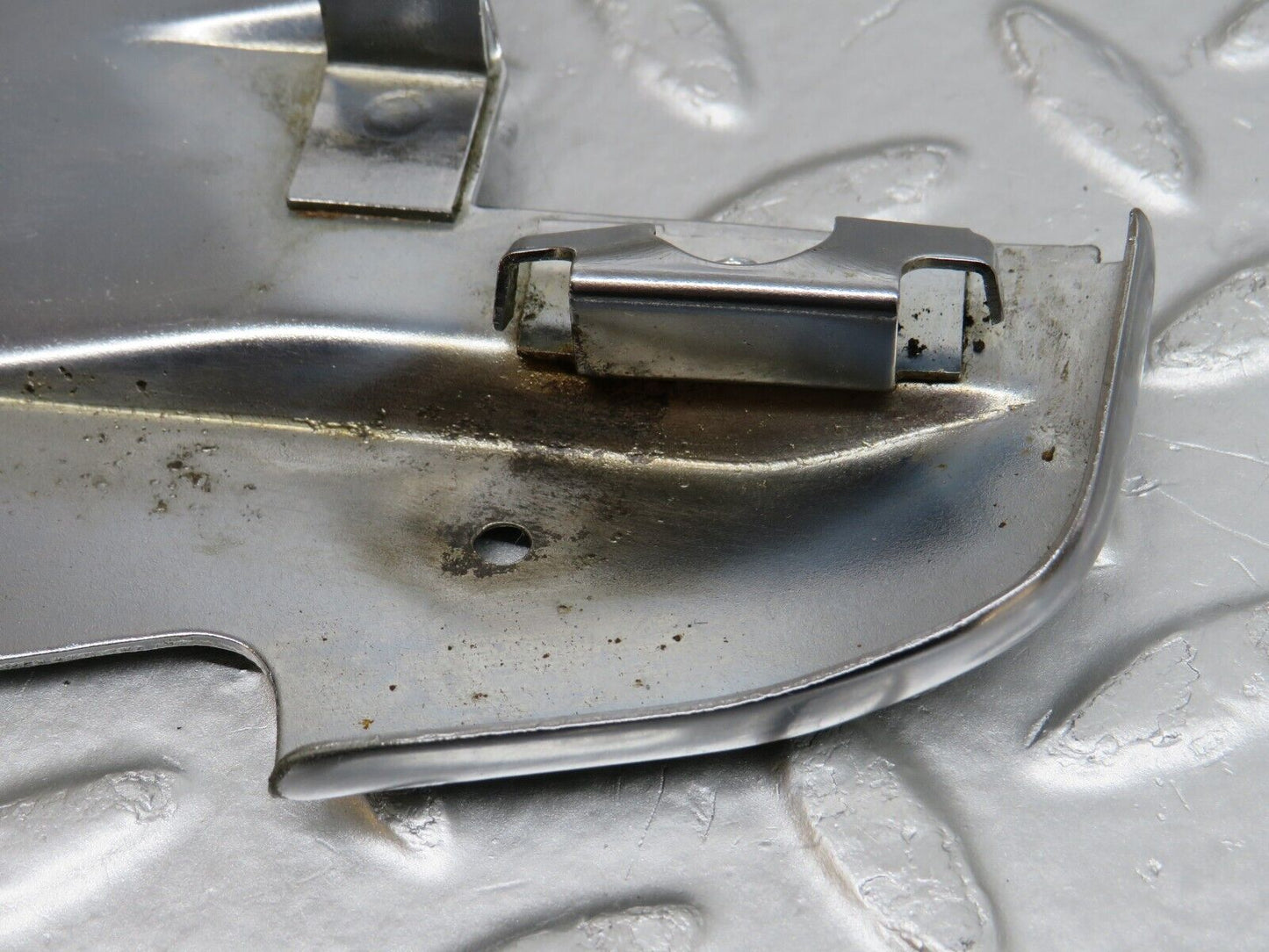 0728 Mercedes-Benz C107 350SLC Coupe B Pillar Chrome Cover Left And Right