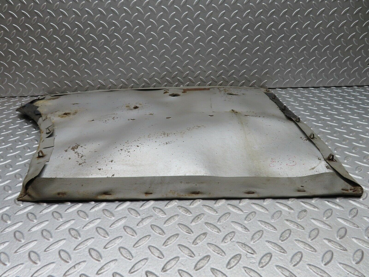 18576 Mercedes-Benz W120 W121 Ponton Rear Right Door Card Grey