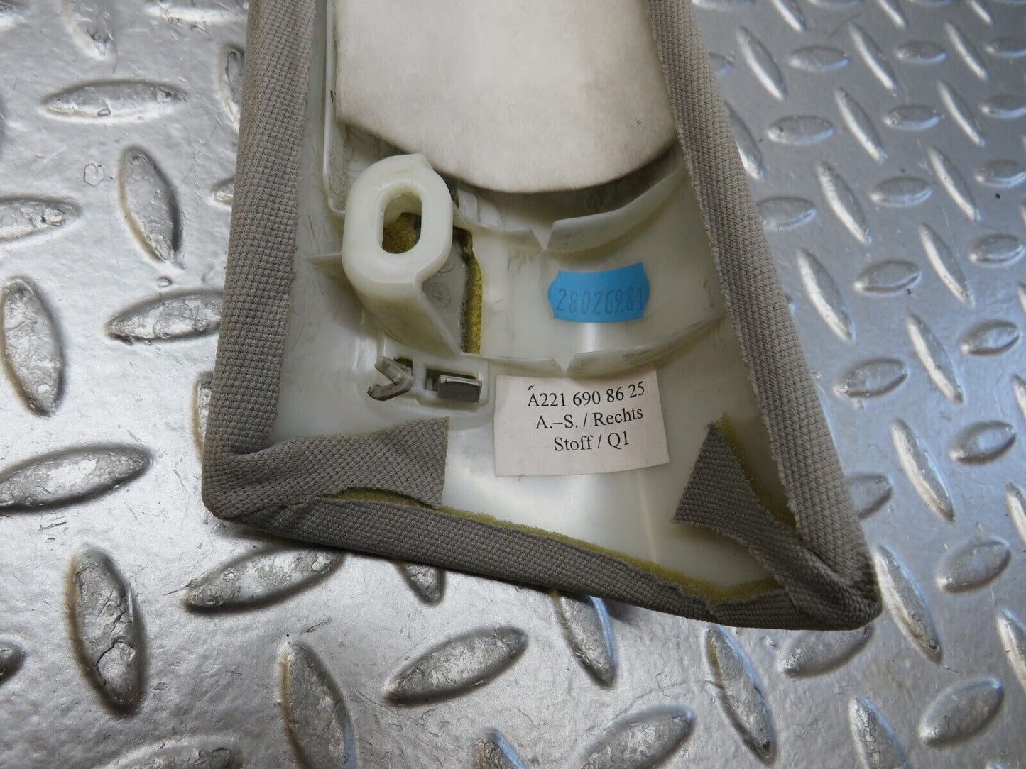 35211 Mercedes-Benz W221 A Pillar Cover Right Side 2216908625