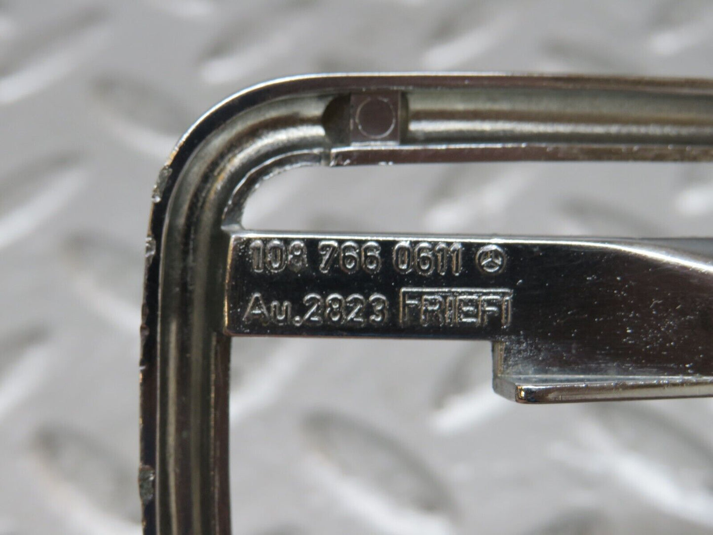 26796 Mercedes-Benz W123 240D Chrome Frame For Door Opener Right 1087660611