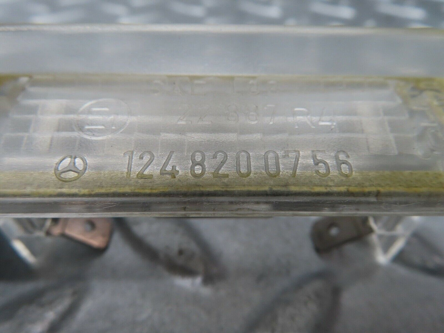 17267 Mercedes-Benz R129 300SL Coupe number Plate Light Pair 1248200756