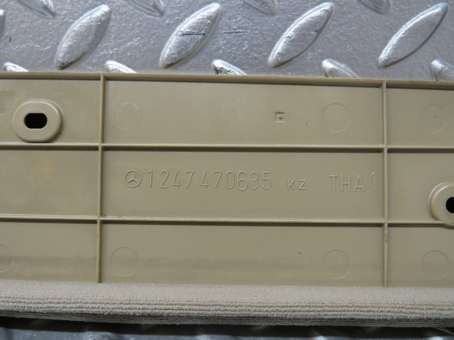 27519 Mercedes-Benz S124 300TE Wagon Tailgate Cover Panel Beige 1247470635