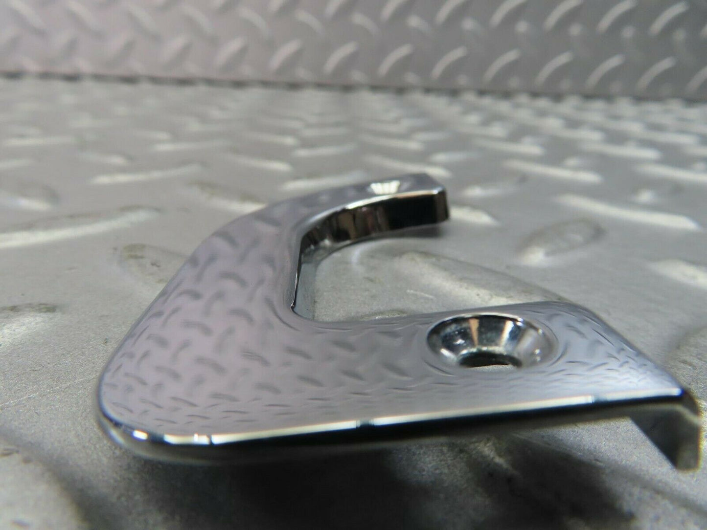9063 Mercedes-Benz W115 Right Interior Chrome Door Latch Trim