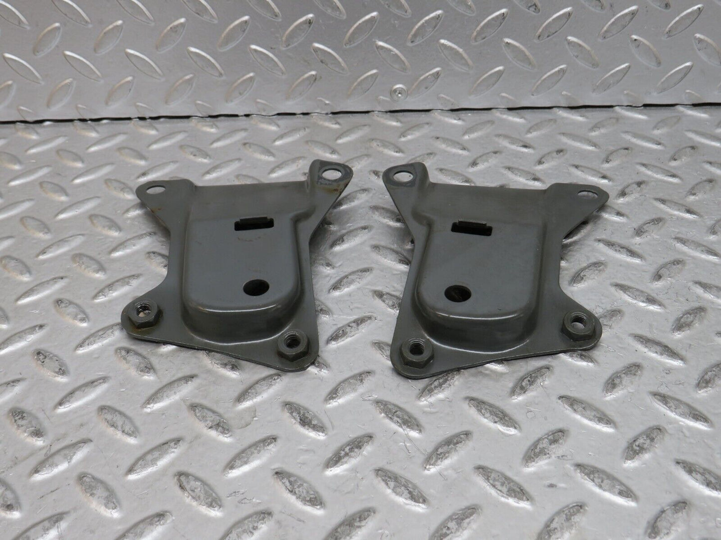 28358 Mercedes-Benz S123 240D Wagon Rear Seat Belt Bracket Pair