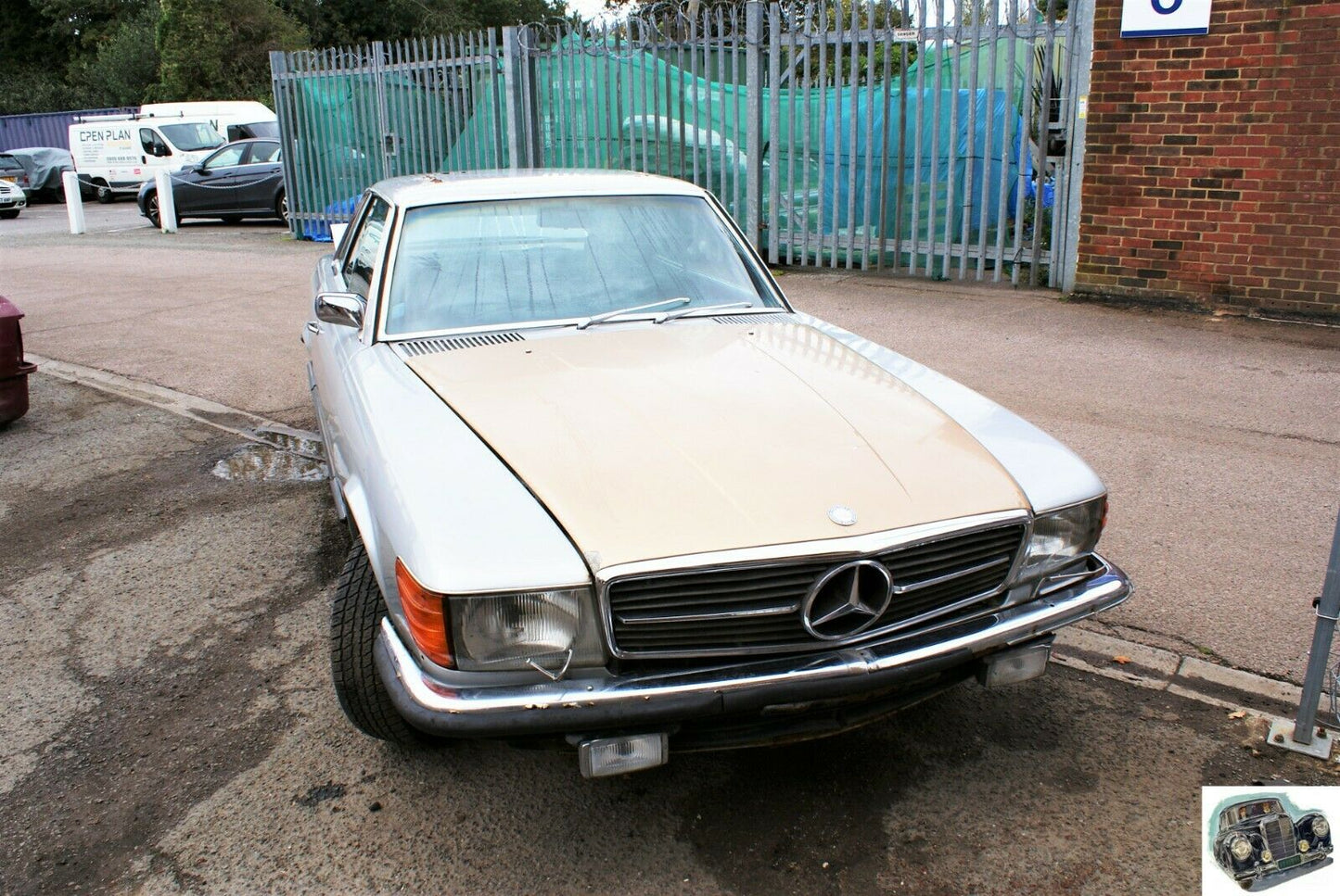 7142 Mercedes-Benz C107 350SLC Coupe Steering Column