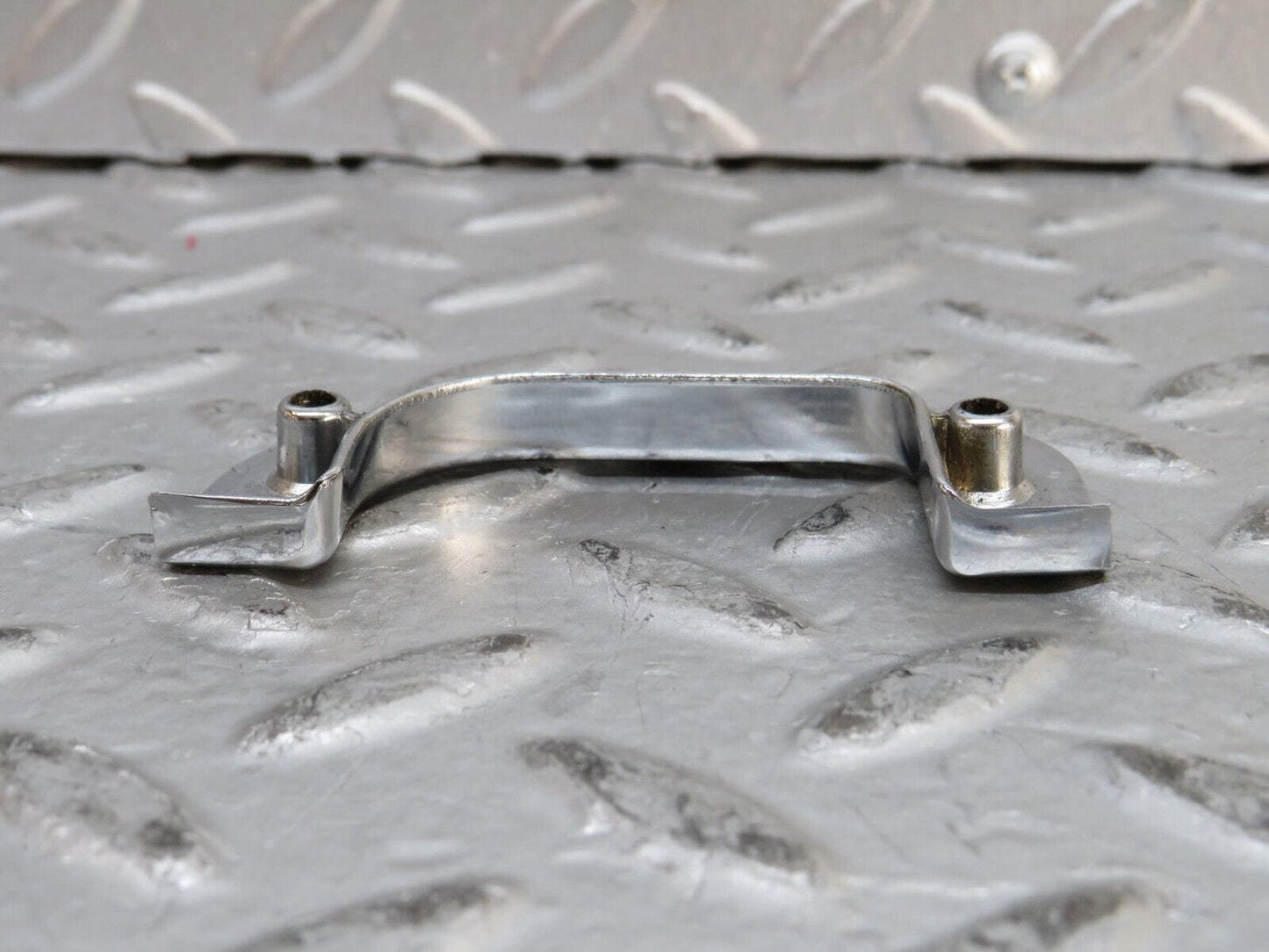 28279 Mercedes-Benz S123 240D Wagon Right Interior Chrome Latch Trim 1237230224