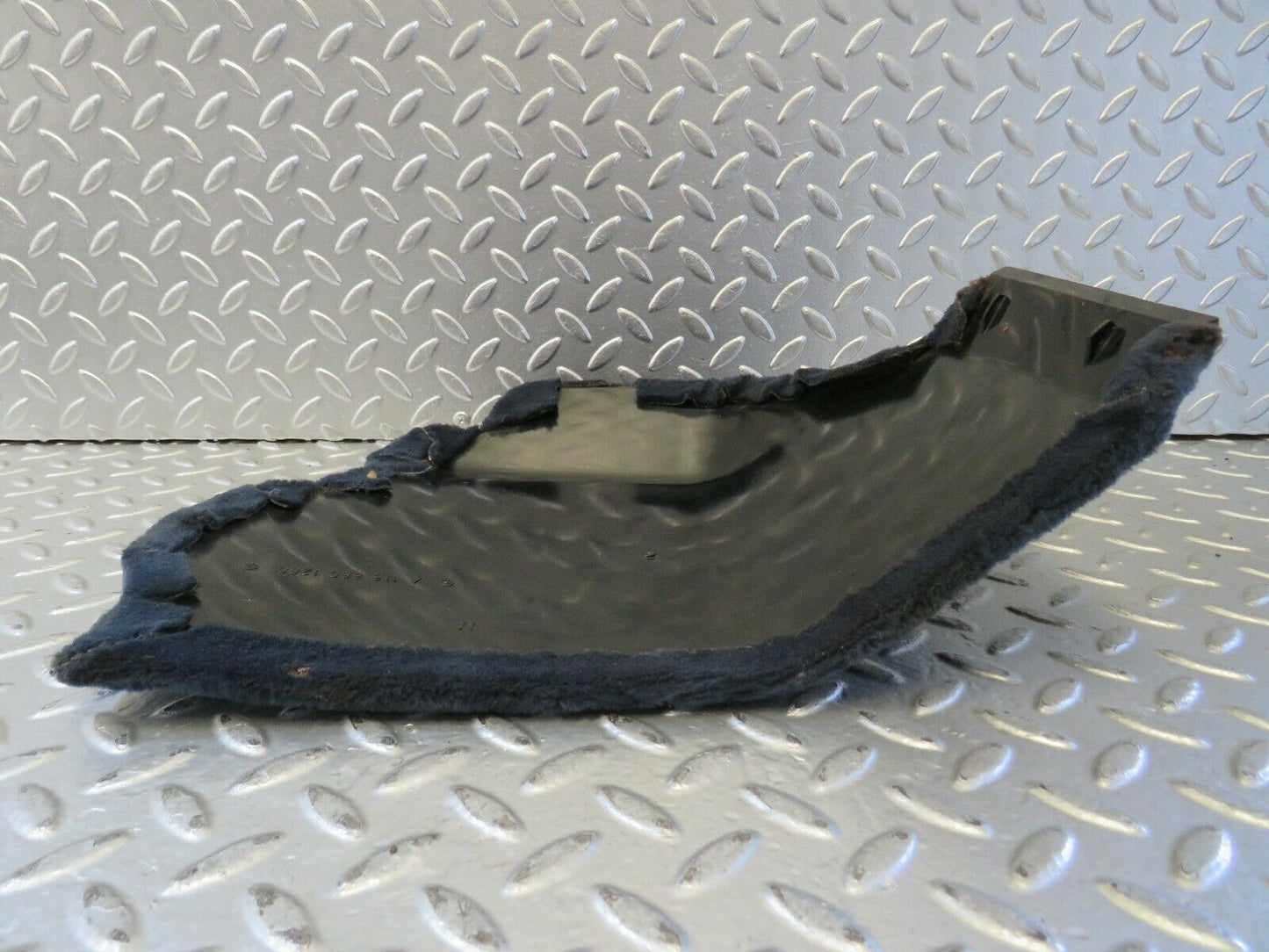 23251 Mercedes-Benz W116 350SE Front Right Kick Panel Blue 1166801280