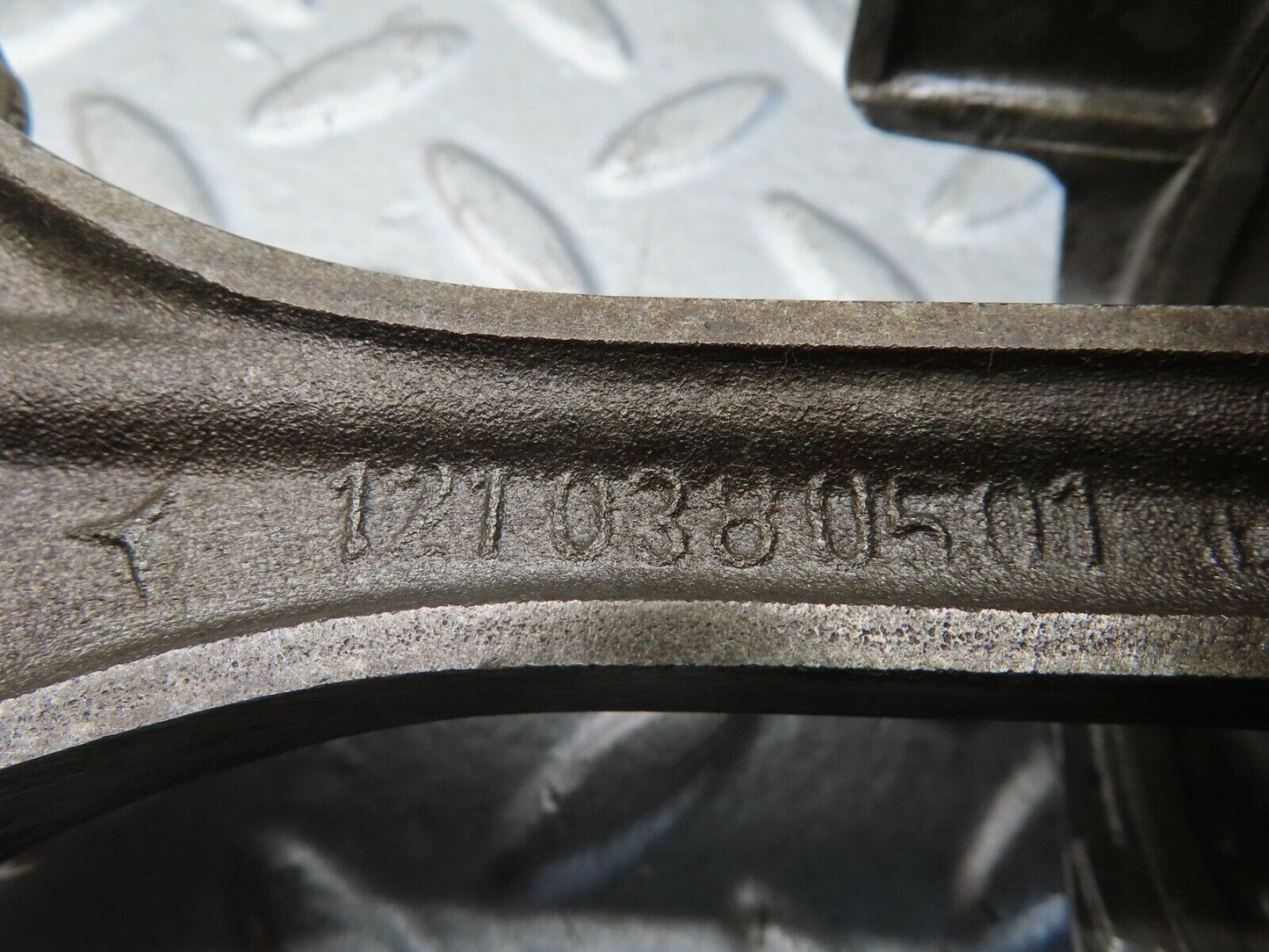 18776 Mercedes-Benz W120 W121 Ponton Piston With Connecting Rod 84.96 mm