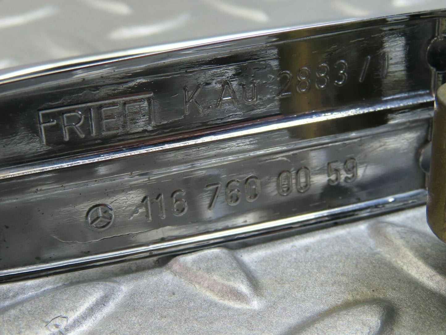 8753 Mercedes-Benz W116 Chrome Door Handle Rear Right 1167600059