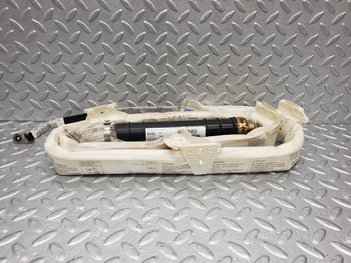 1623 Mercedes-Benz W220 S430 Roof Curtain Airbag Right Driver Side 2208600605
