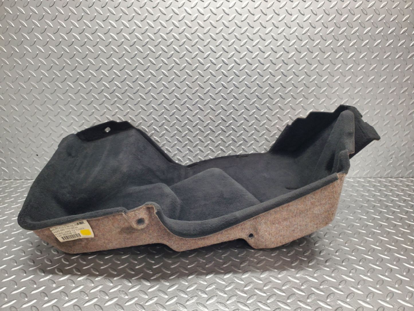 1653 Mercedes-Benz W220 S430 Trunk Liner Carpet Rear Left Side 220693179