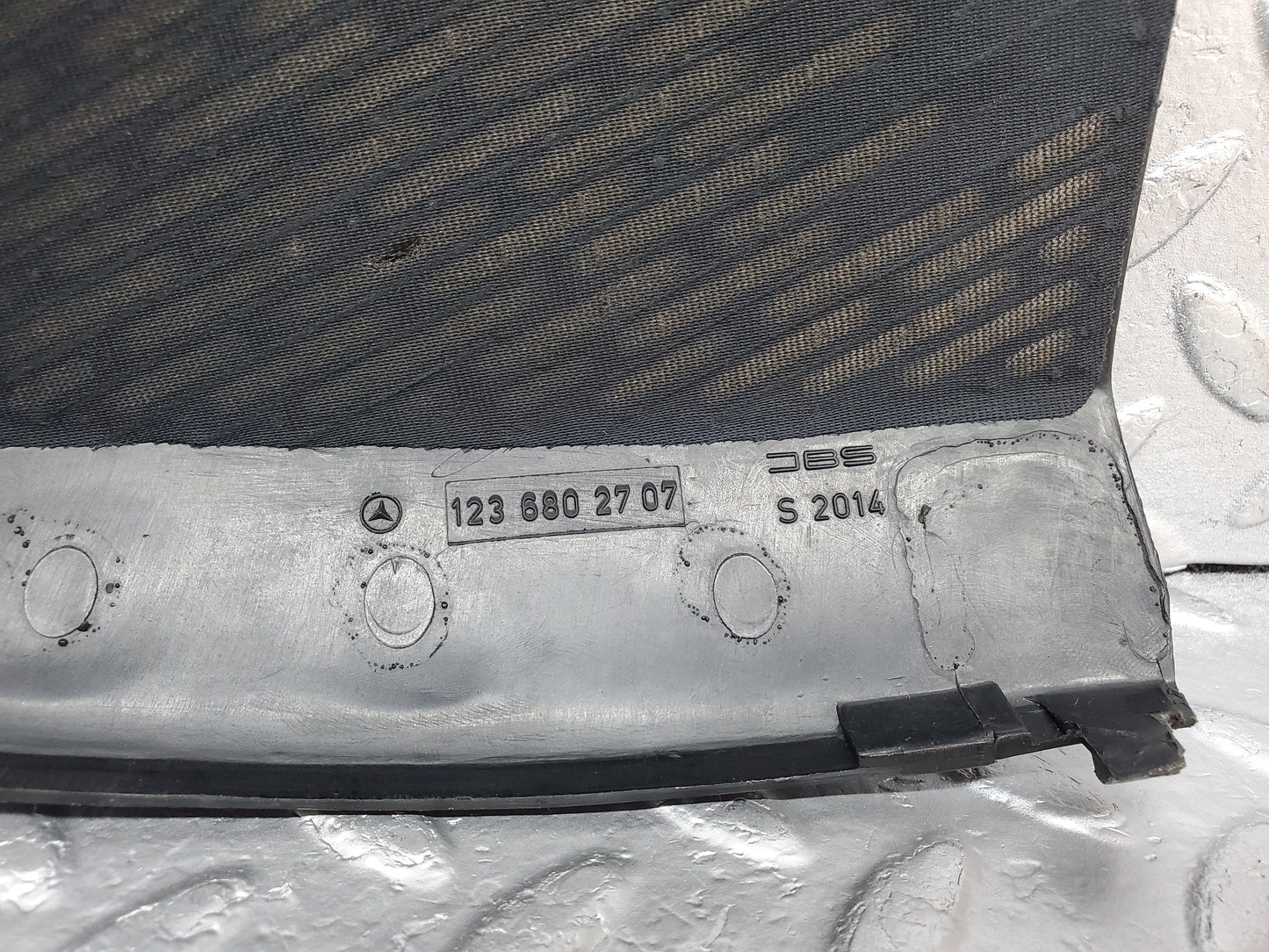 1016 Mercedes-Benz C123 230CE Front Speaker Cover Trim Left 1236802707