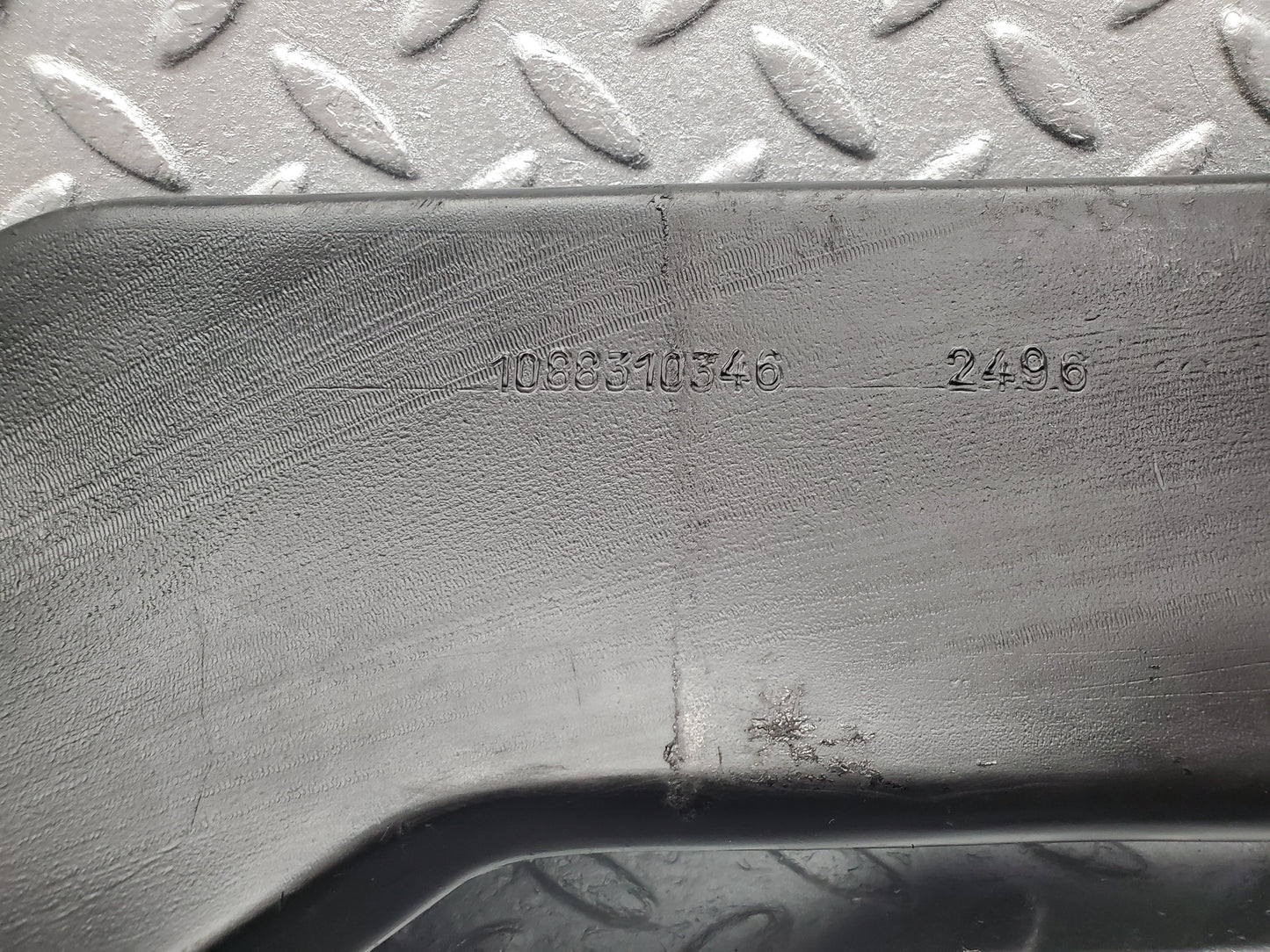 1209 Mercedes-Benz W108 280SE Heater Air Duct Vent Left Side 1088310446
