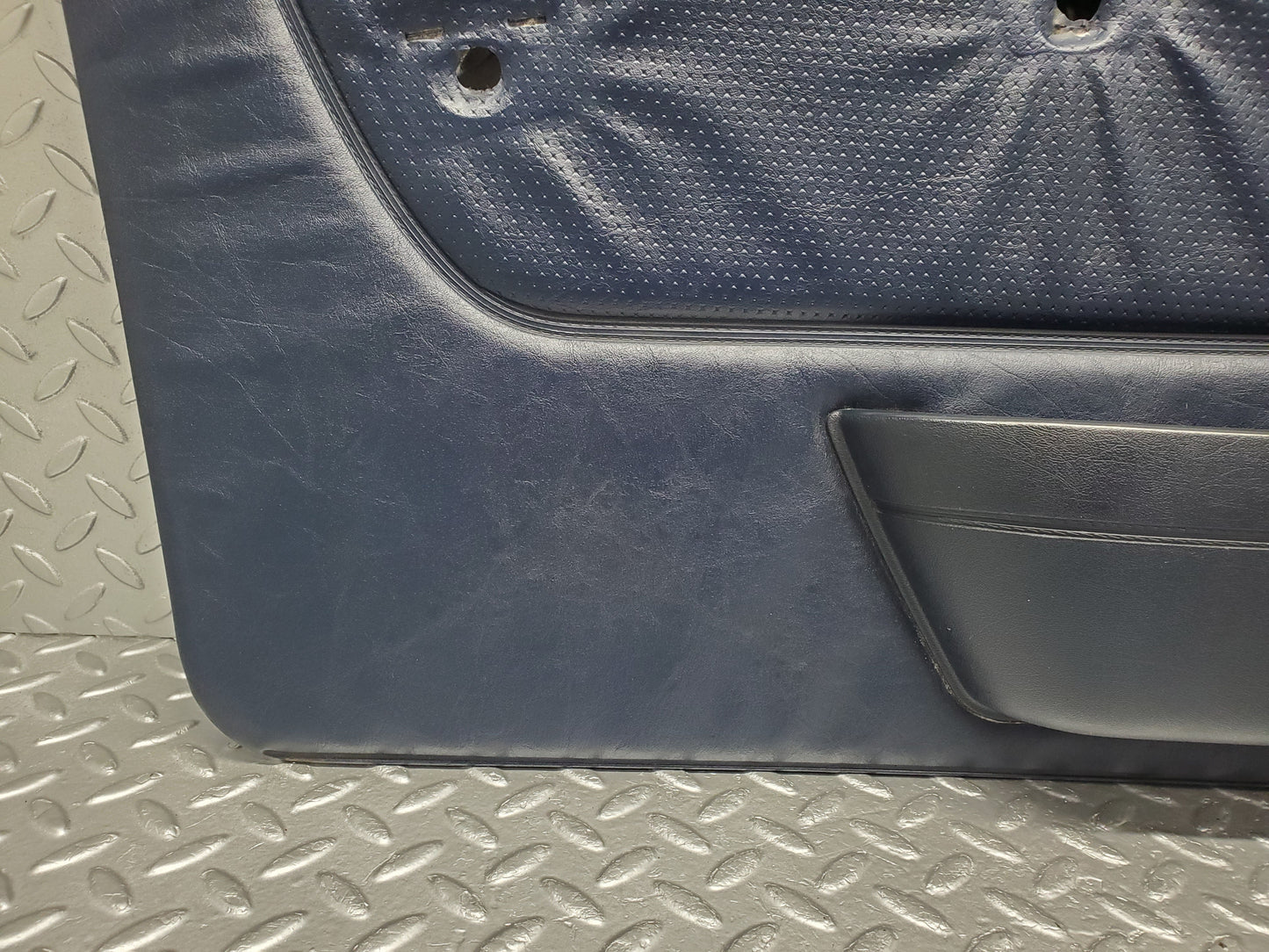 1371 Mercedes-Benz V123 240D Front Left Door Card Blue