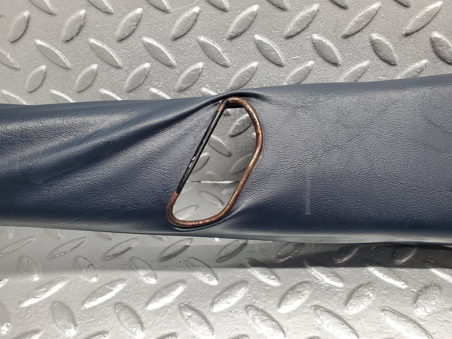 1374 Mercedes-Benz V123 240D B Pillar Cover Right Side Blue