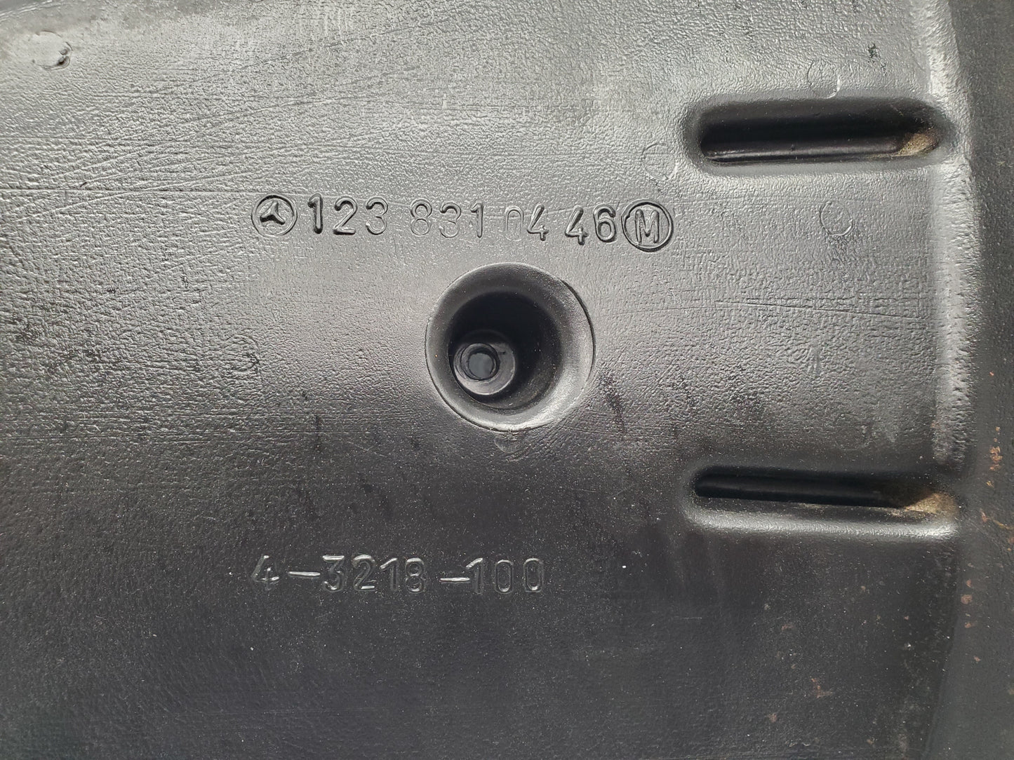 1383 Mercedes-Benz V123 240D Air Duct Heater Ventilation Left 1238310446