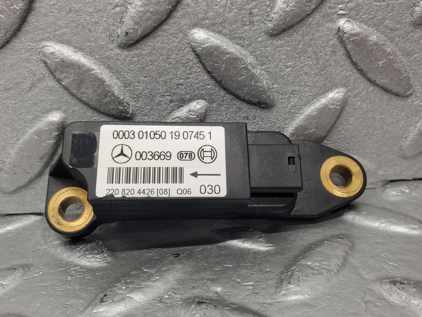 1592 Mercedes-Benz W220 S430 Air Bag Crash Sensor  2208204426