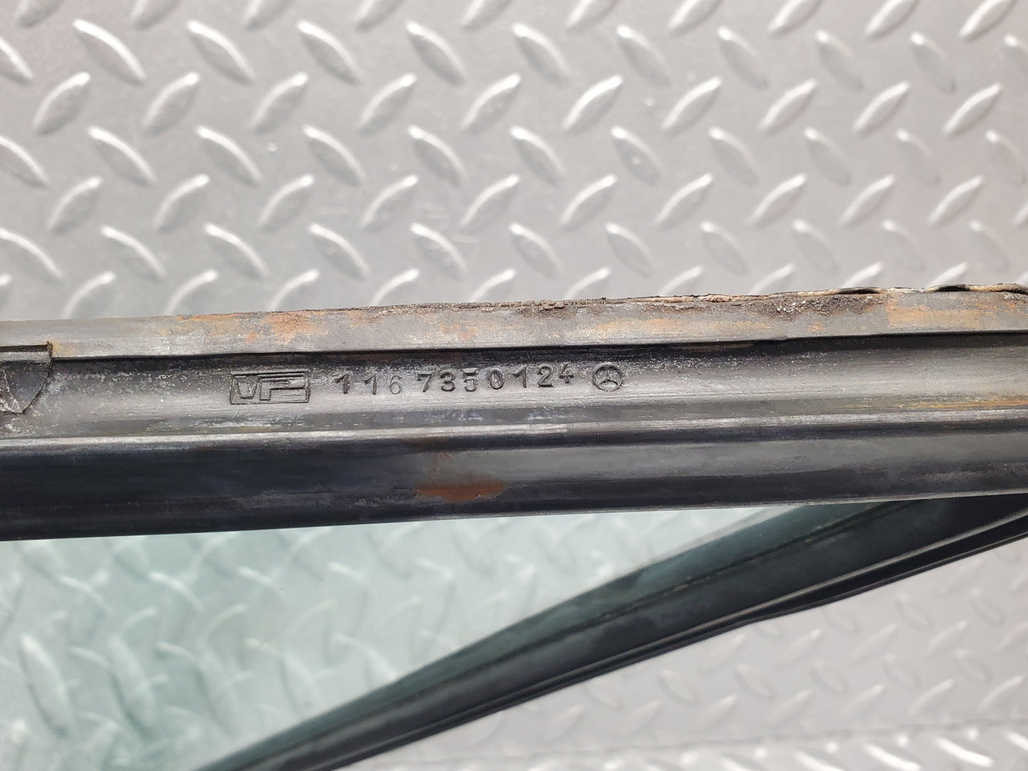 1803 Mercedes-Benz W116 350SE Rear Left Quarter Window Glass