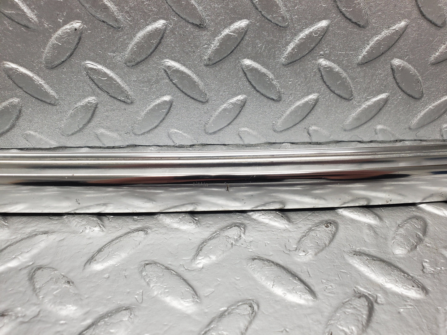 1853 Mercedes-Benz W116 350SE Rear Left Door Chrome Window Channel 1167300319