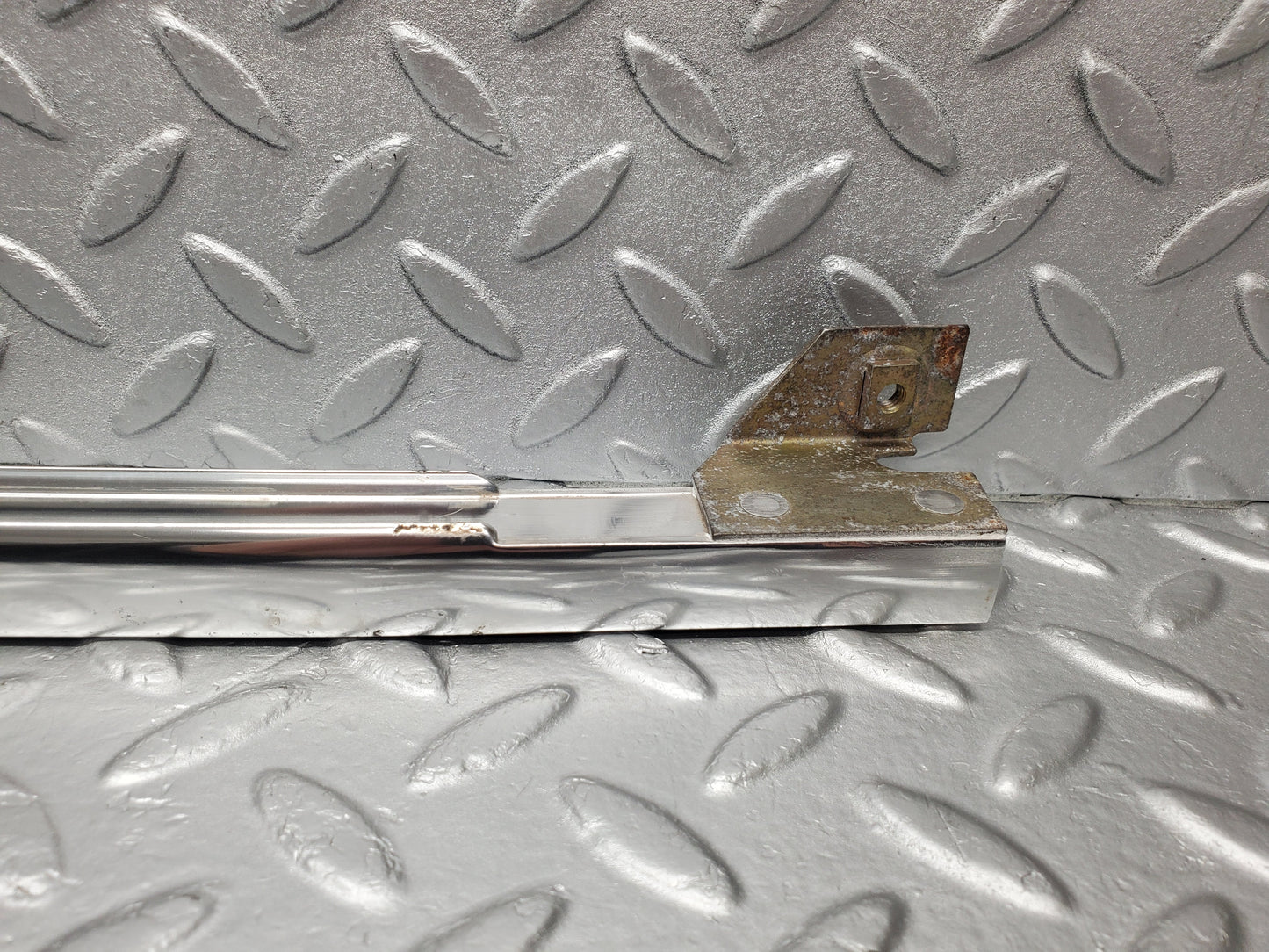 1853 Mercedes-Benz W116 350SE Rear Left Door Chrome Window Channel 1167300319