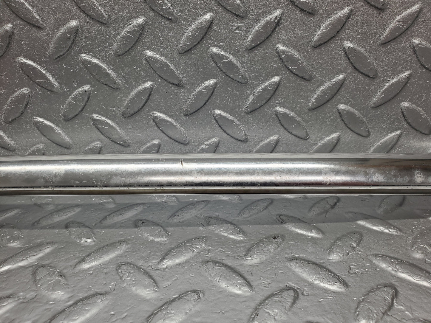 1853 Mercedes-Benz W116 350SE Rear Left Door Chrome Window Channel 1167300319
