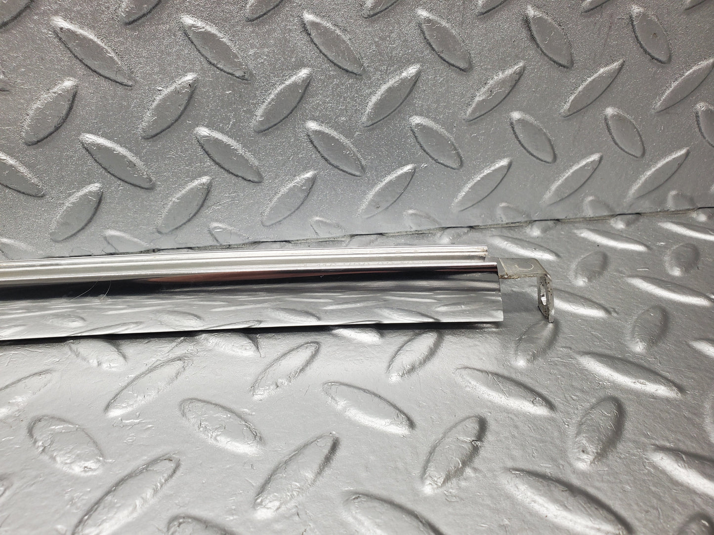 1853 Mercedes-Benz W116 350SE Rear Left Door Chrome Window Channel 1167300319