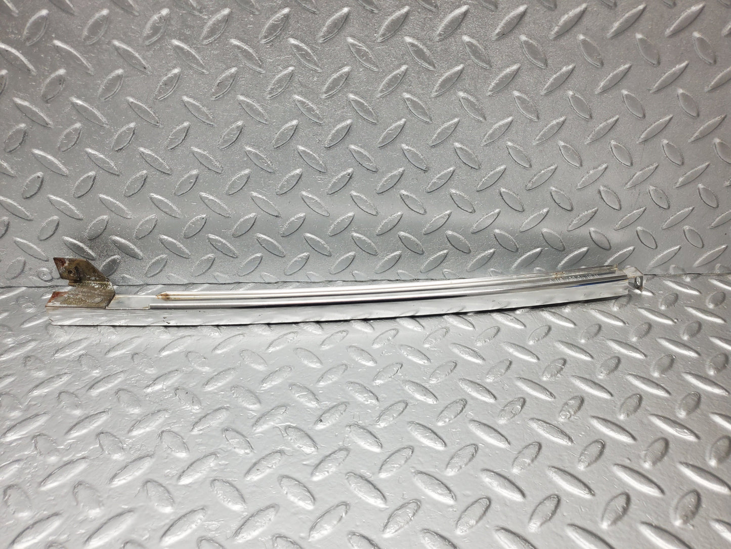 1854 Mercedes-Benz W116 350SE Rear Right Door Chrome Window Channel 1167300419