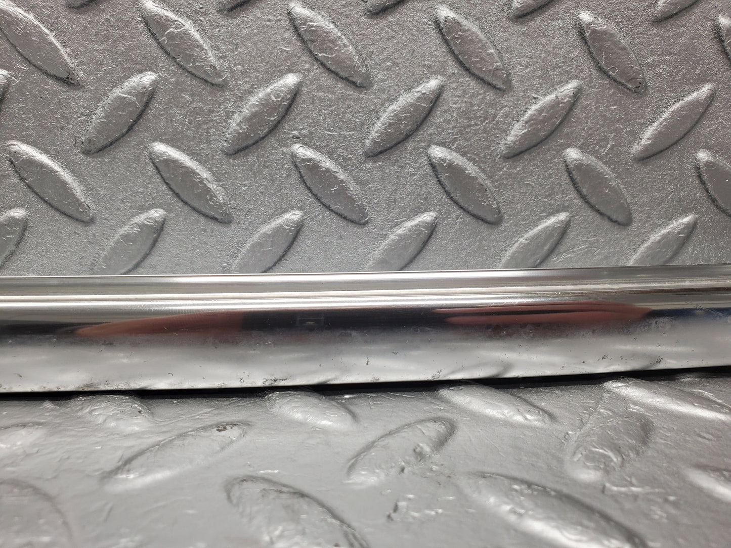 1854 Mercedes-Benz W116 350SE Rear Right Door Chrome Window Channel 1167300419