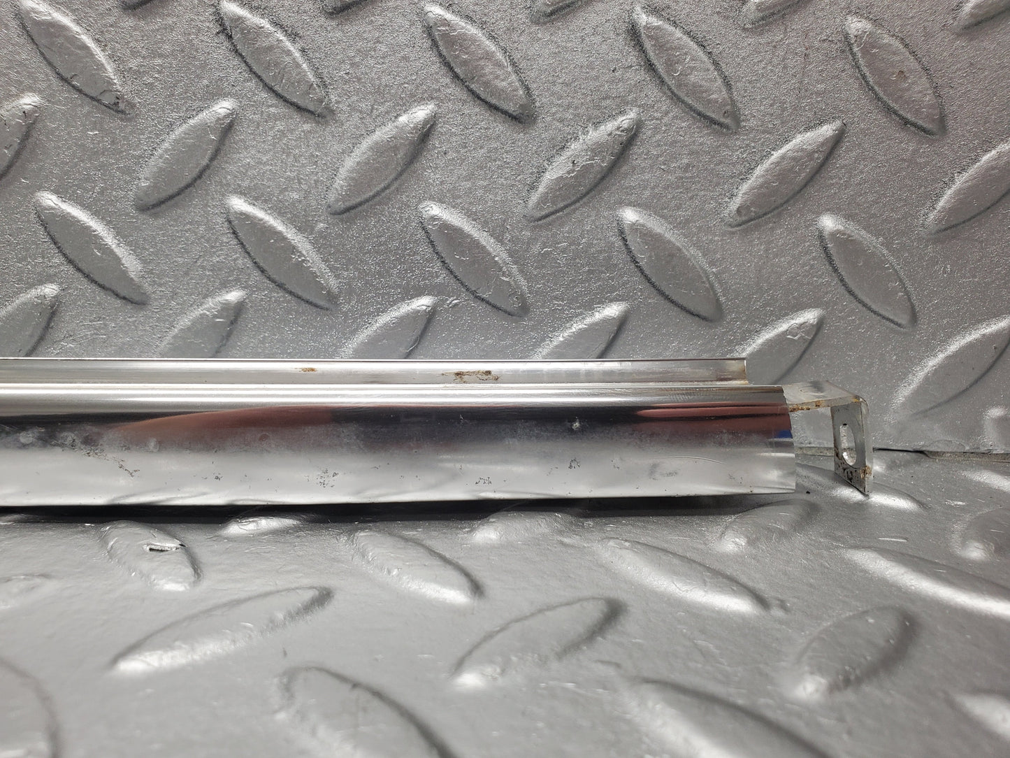 1854 Mercedes-Benz W116 350SE Rear Right Door Chrome Window Channel 1167300419