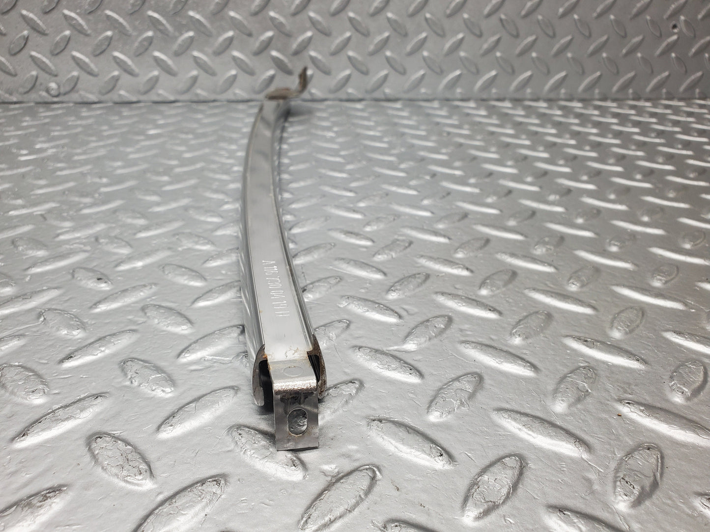1854 Mercedes-Benz W116 350SE Rear Right Door Chrome Window Channel 1167300419