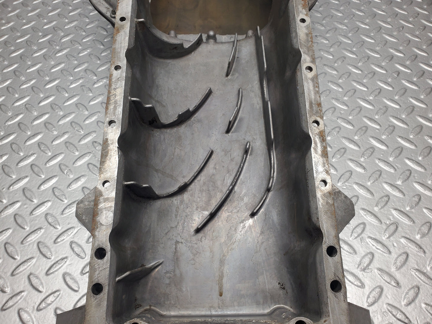 2037 Mercedes-Benz W108 280SE Oil Pan Oil Sump 1080140602