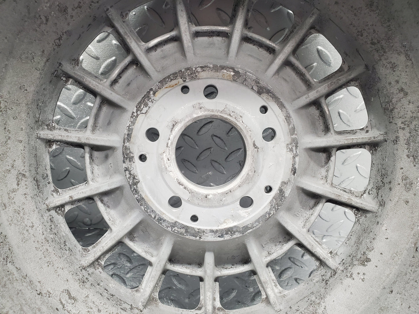 28193 Mercedes-Benz Alloy Wheel Set Mexican Hat Intra 6Jx14H2 ET30