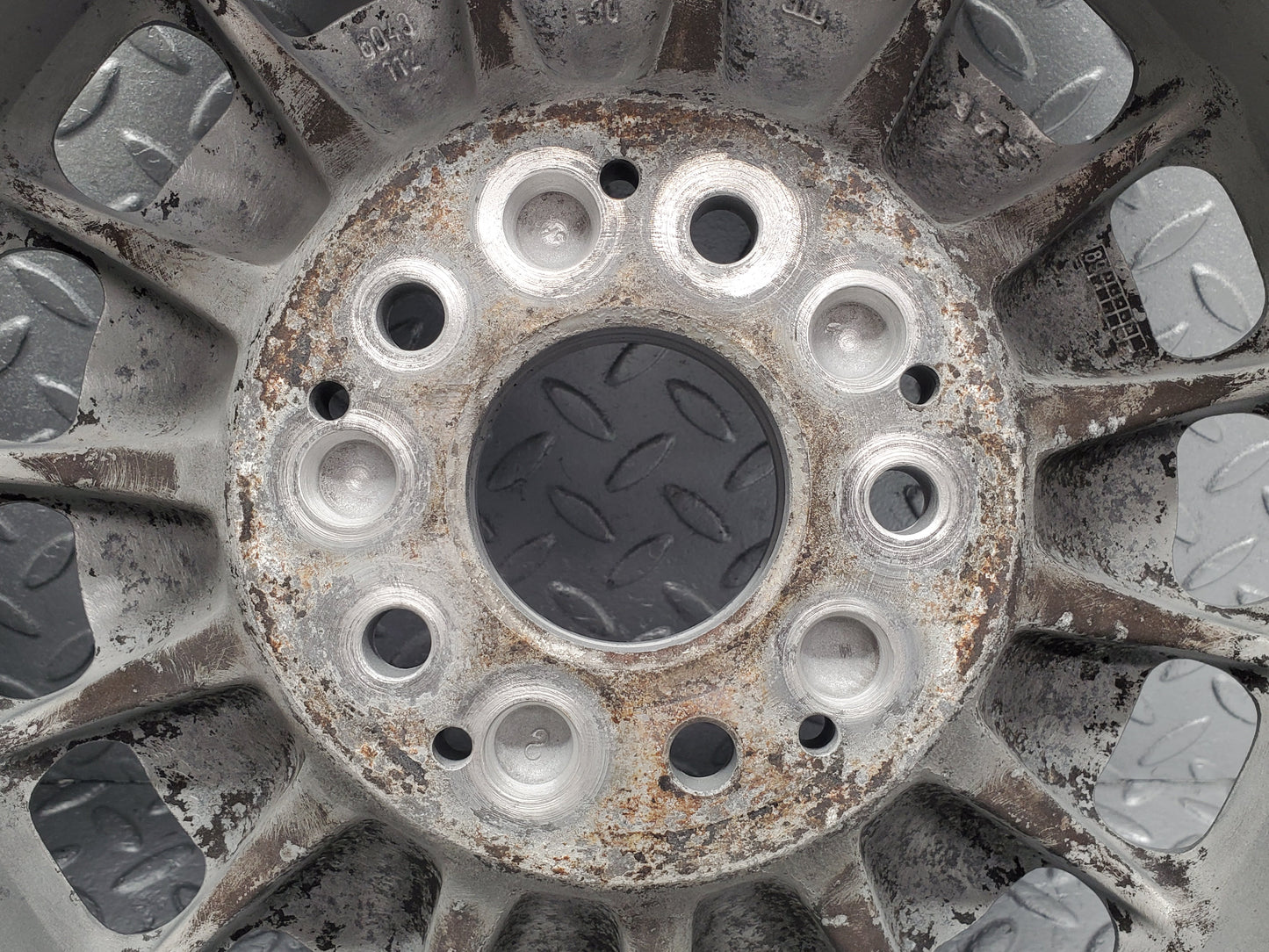 12133 Mercedes-Benz ATS Alloy Wheel Set Mexican Hat 6Jx14H2 ET30