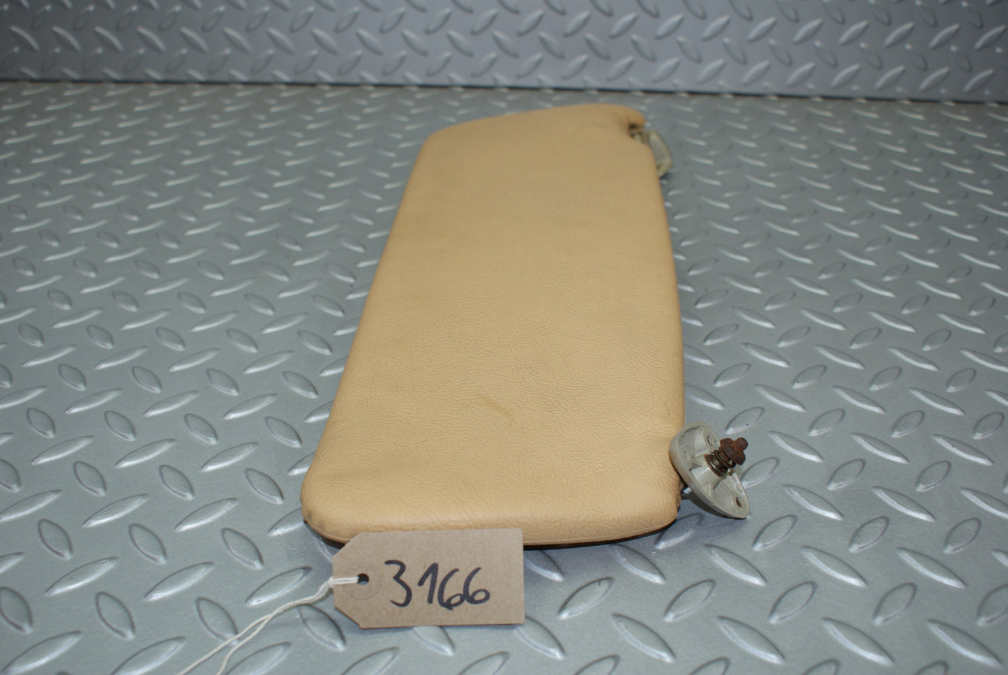 3166 Mercedes-Benz W115 220D Sun Visor Beige Right Driver Side
