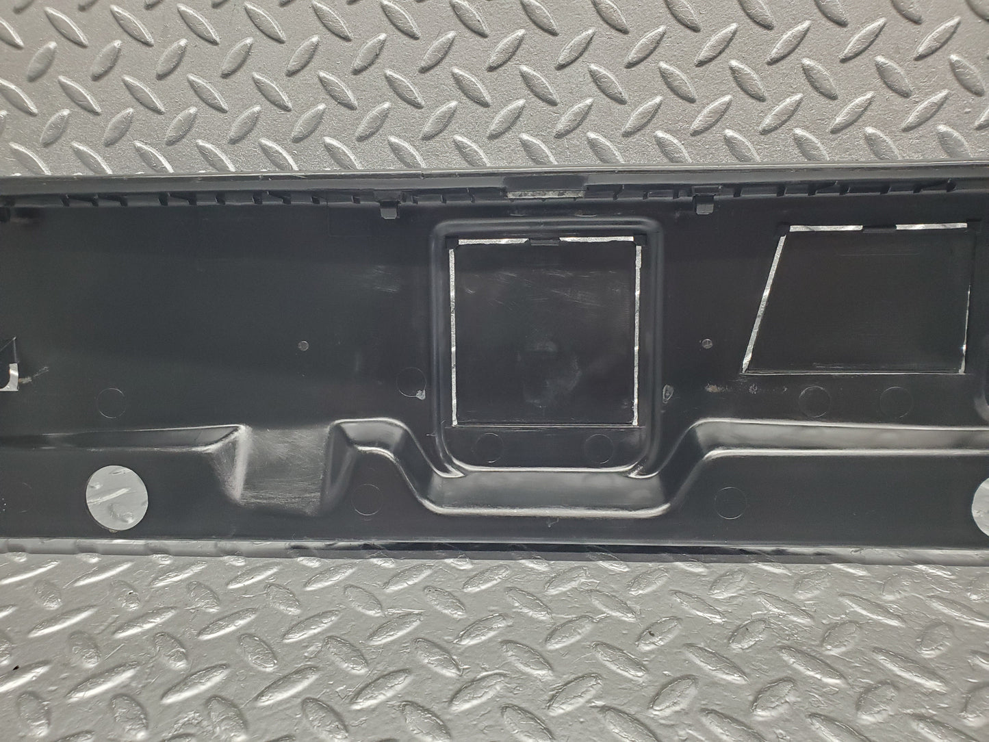 49021 Mercedes-Benz A124 320E Cabriolet Trunk Lock Trim Panel 1246942325