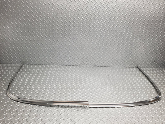 49662 Mercedes-Benz R107 Soft Top Cover Chrome Trim