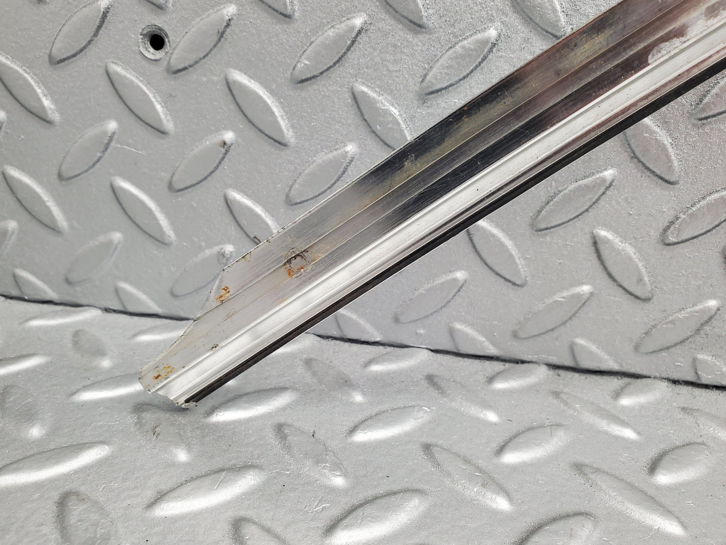 49662 Mercedes-Benz R107 Soft Top Cover Chrome Trim
