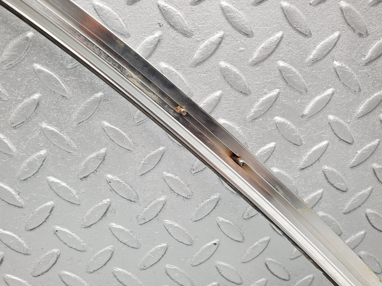 49662 Mercedes-Benz R107 Soft Top Cover Chrome Trim