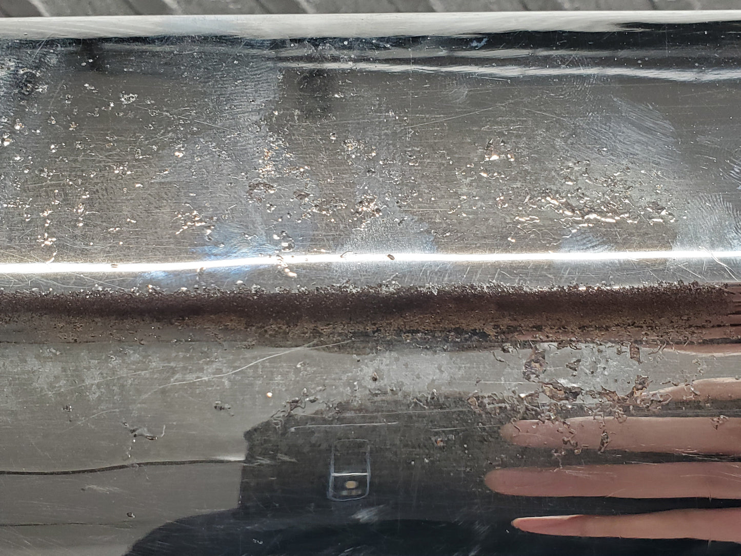 51791 Mercedes-Benz W113 Pagoda Front Chrome Bumper 1138800016