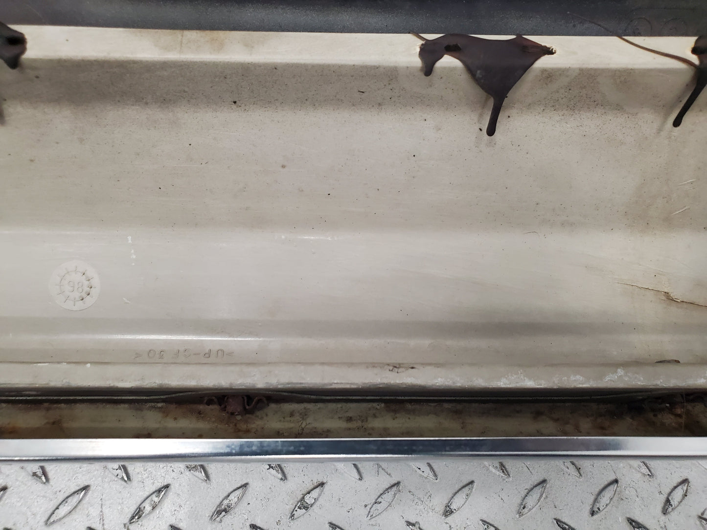 52728 Mercedes-Benz C126 500SEC Coupe Rear Bumper 1268850605