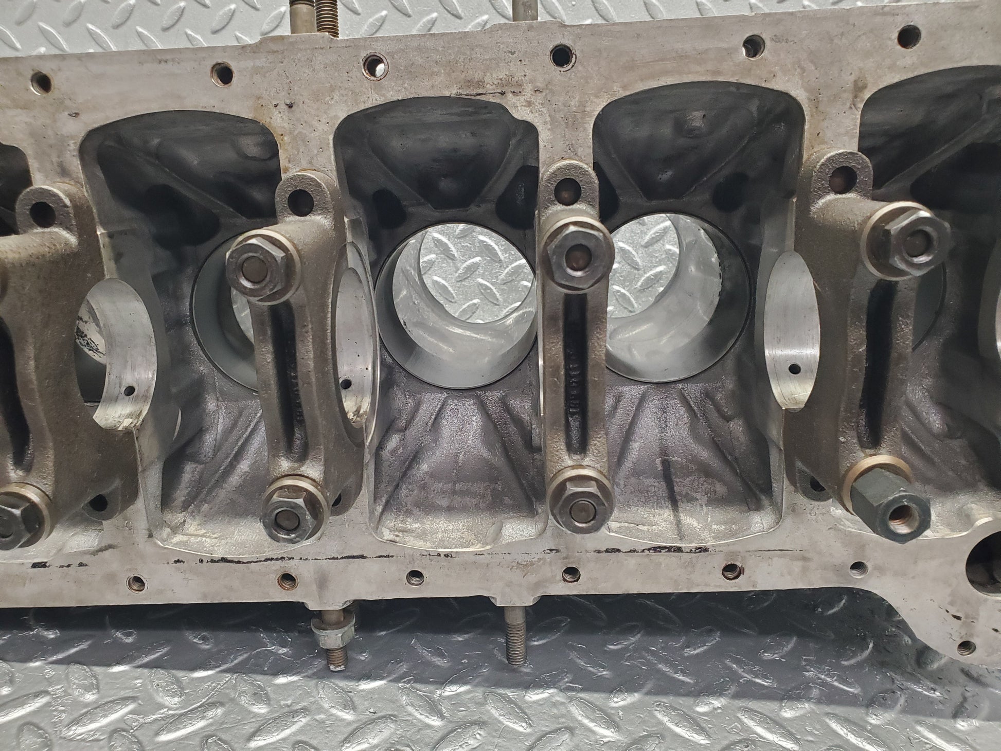 W112 engine block used OEM