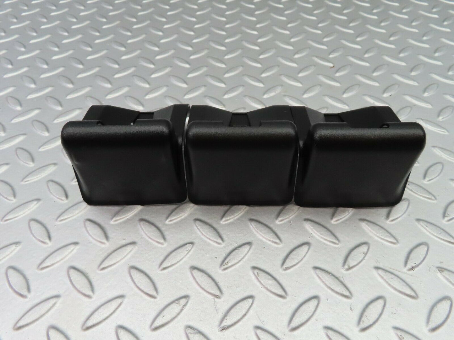 6439 Mercedes-Benz S124 E220 Wagon Rear Seat Hinge Covering Set 1249220130