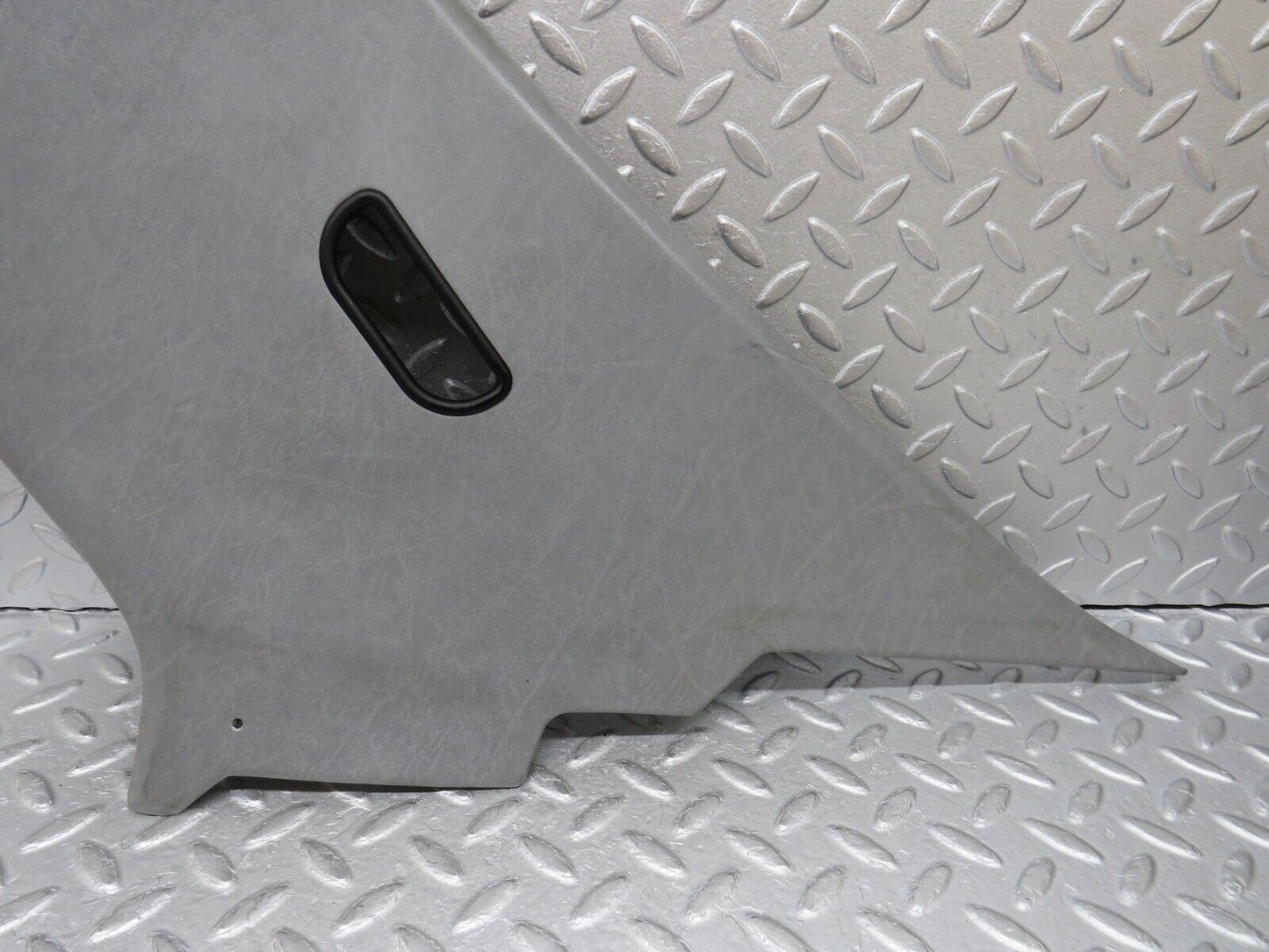 35960 Mercedes-Benz W126 420SE C Pillar Cover Panel Right Side Grey 1266950444
